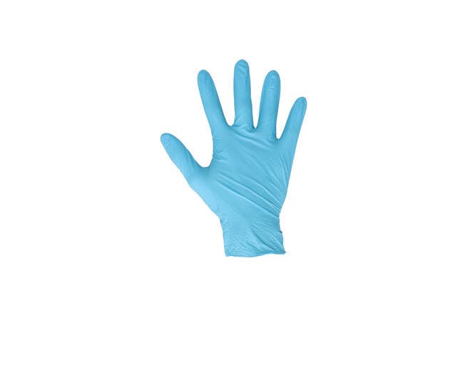 CMT 100 Nitril handschoen poedervrij blauw 6