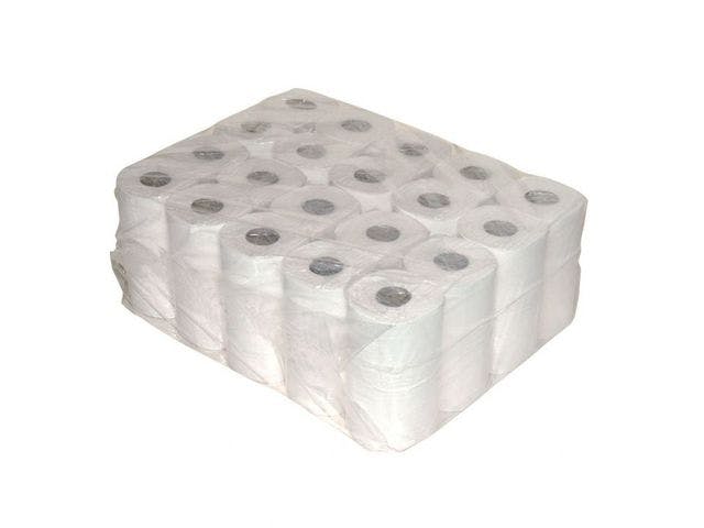 CMT 210200 Toiletpapier, Traditioneel, 2-laags, wit, rol 200 vel, pak 48 rol