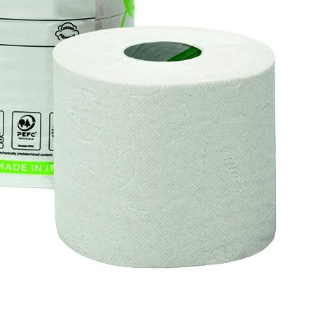 Euro 237344 E tissue toiletpapier 2 lgs rec 400 vel 15x4 rol 4