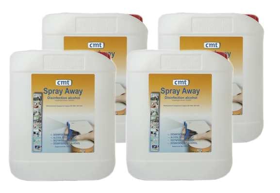 CMT 43480113 Spray-Away alcoholspray 4x5 ltr
