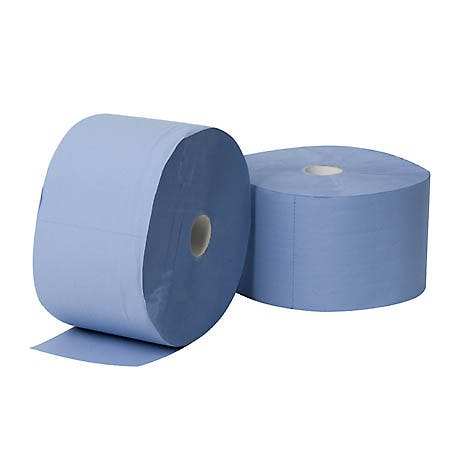Cetec plus papier 3-lgs blauw (360 mtr / 22 cm breed)