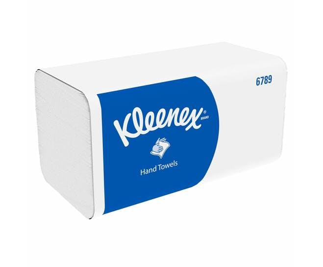Kimberly clark 6789 Kleenex handdoek Ultra I-vouw 2-laags wit doos 2.790st 3
