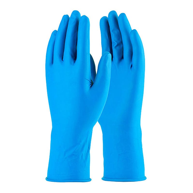 DI651012-30/2X Hycare Handschoen nitril 300 ongepoederd blauw  