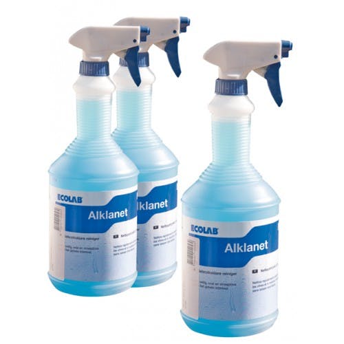 Ecolab Alklanet 3025520 allesreiniger sprayflacon 12 x 1 liter